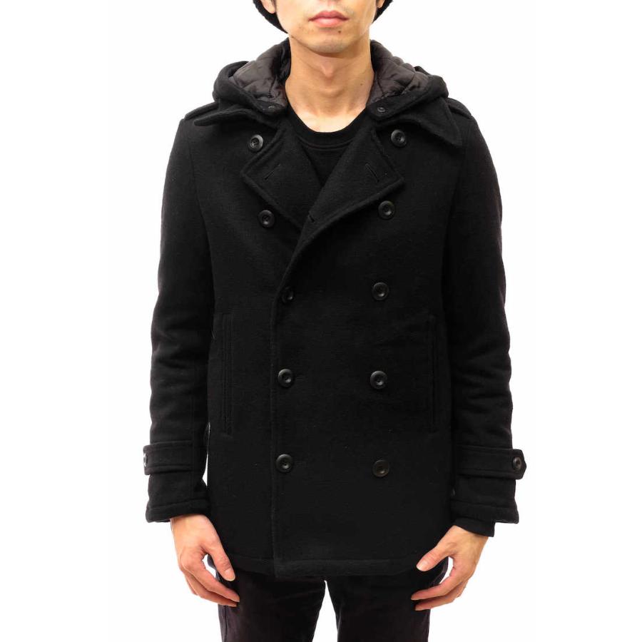 Attack The Mind 7 アタックザマインドセブン Pコート Mjk 110 2way Hooded Coat ロータスサーモ フード付き 中綿 J11 Desir Yahoo ショッピング店 通販 Yahoo ショッピング