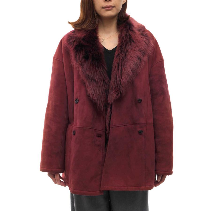 LOEWE ロエベ コート 子羊 シアリングラムファー ムートン