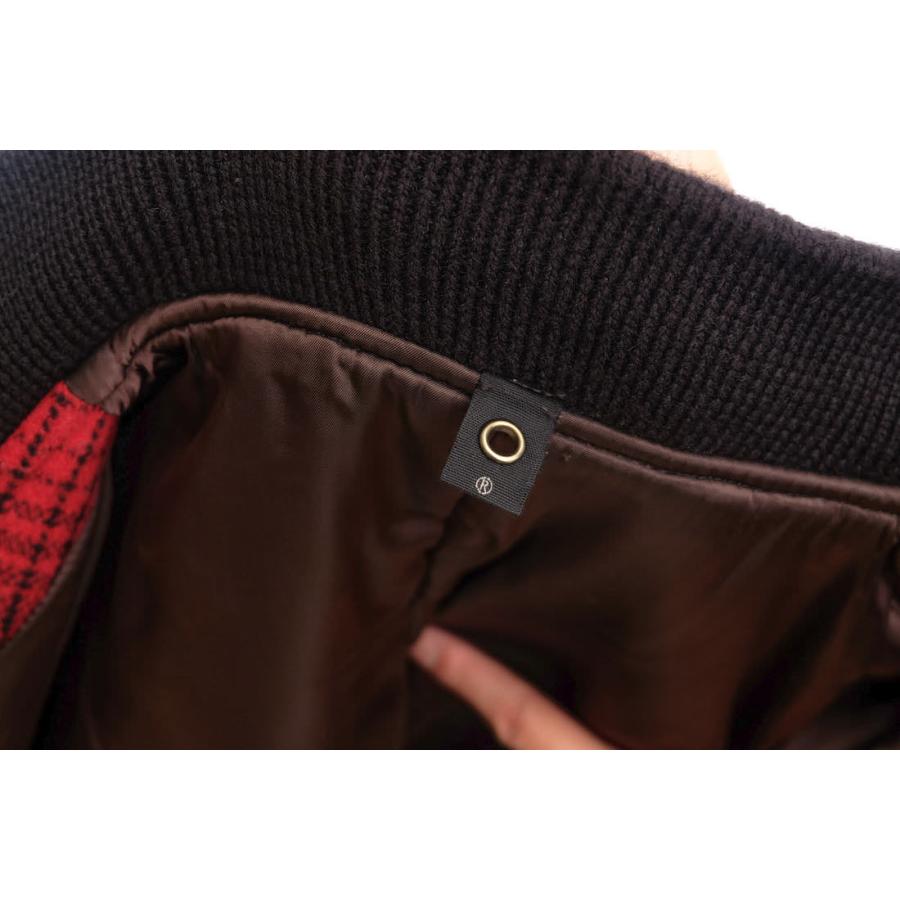 wjk ダブルジェーケー varsity jacket メルトン スタジャン ＊ wjk ダブルジェイケイ スタジャン varsity jacket/ヴァーシティ