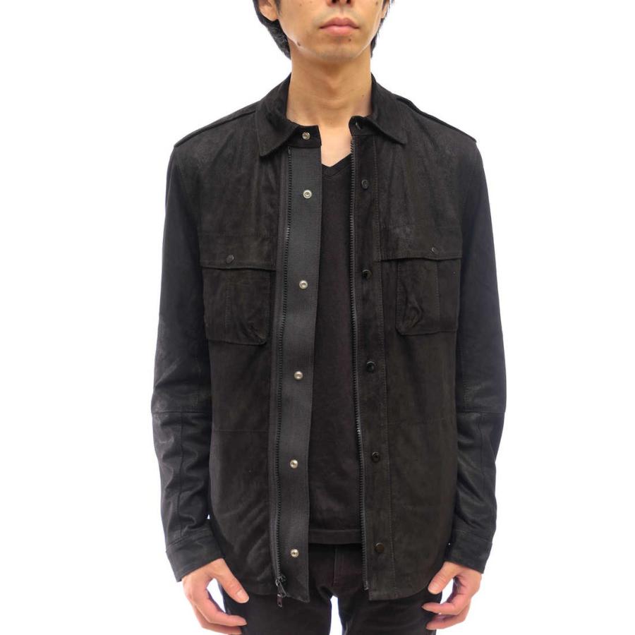 ARMANI EXCHANGE アルマーニ エクスチェンジ ジャケット RN91714 CA32528 ゴートレザー 山羊革 j2064