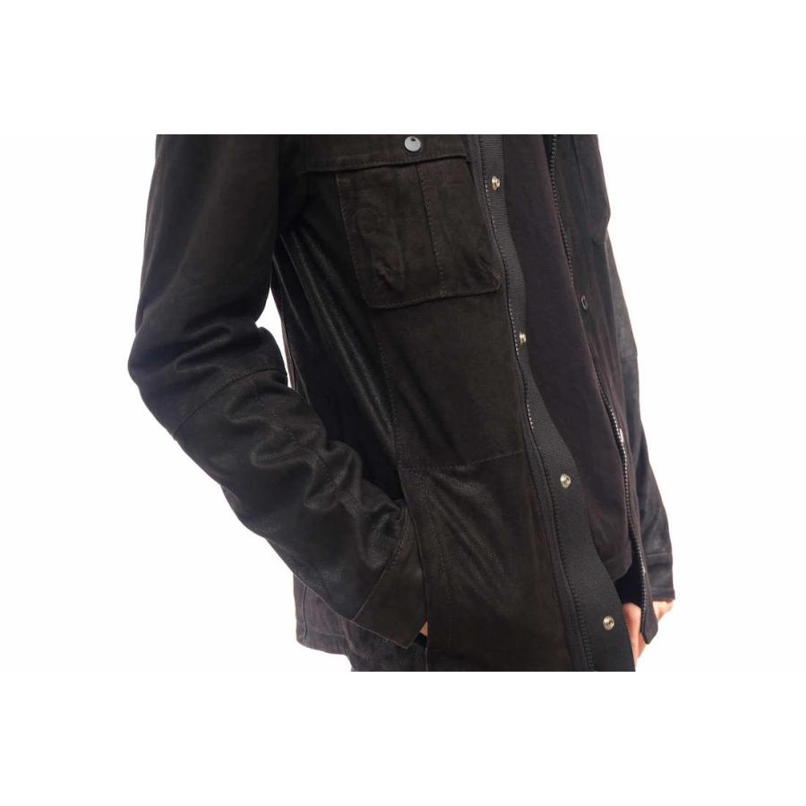 ARMANI EXCHANGE アルマーニ エクスチェンジ ジャケット RN91714 CA32528 ゴートレザー 山羊革 j2064