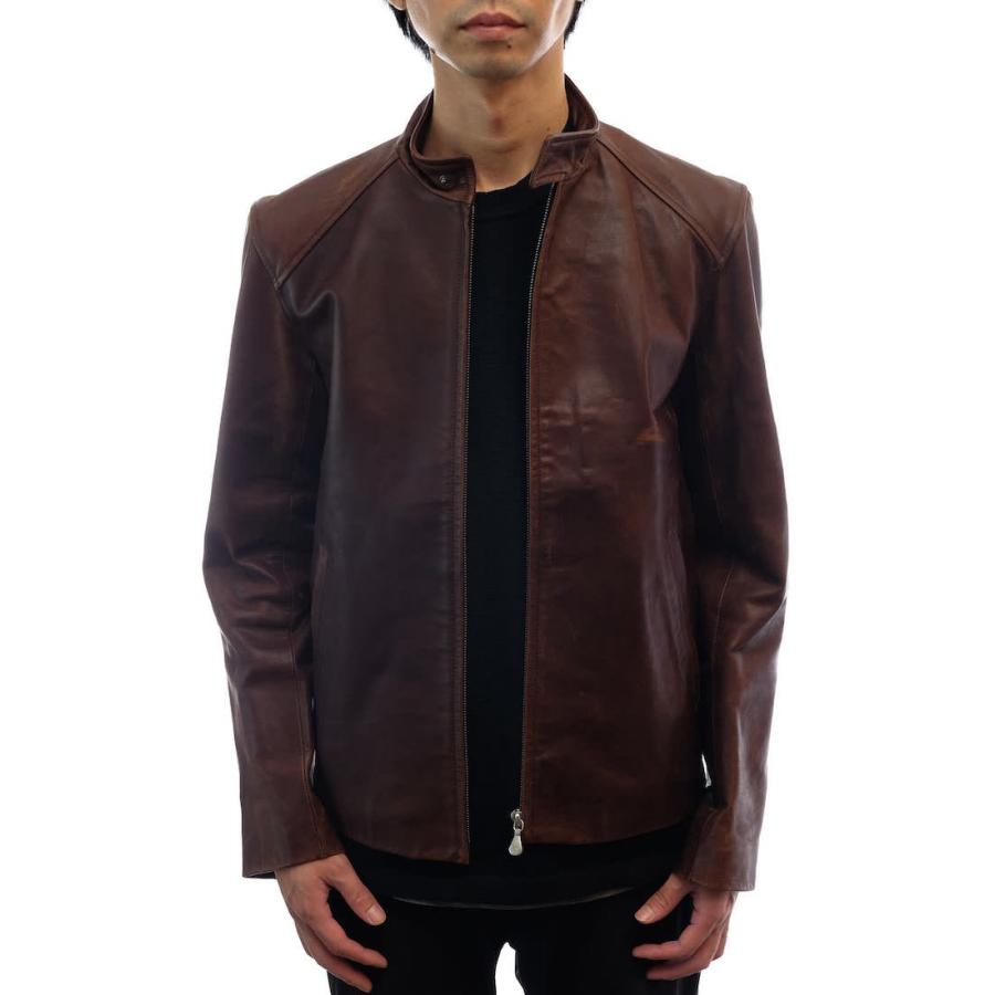 何でも揃う ポールスミス ライダースジャケット ホースレザージャケット ポール スミス