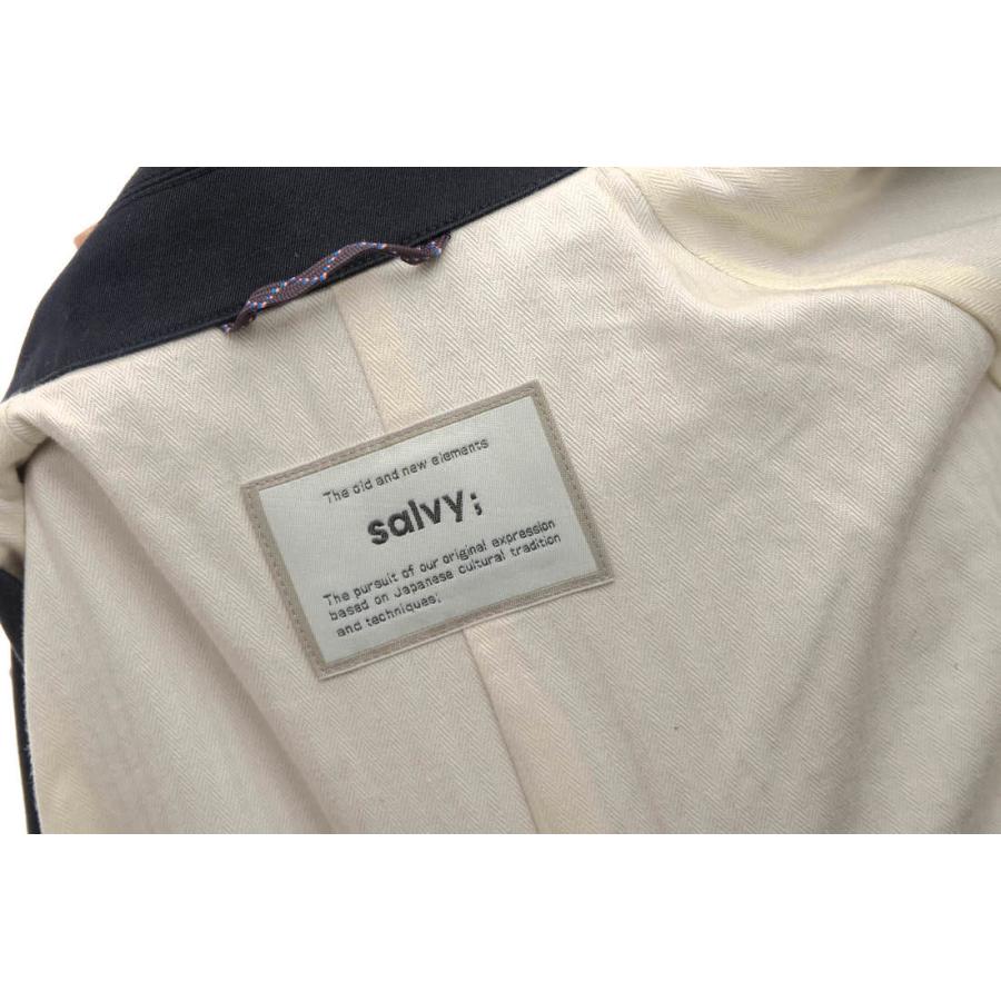 ジャケット・アウター salvy; bizen no.1twill cort salvy サヴィー ステンカラーコート SV01-1916C BIZEN No.1 TWILL BAL