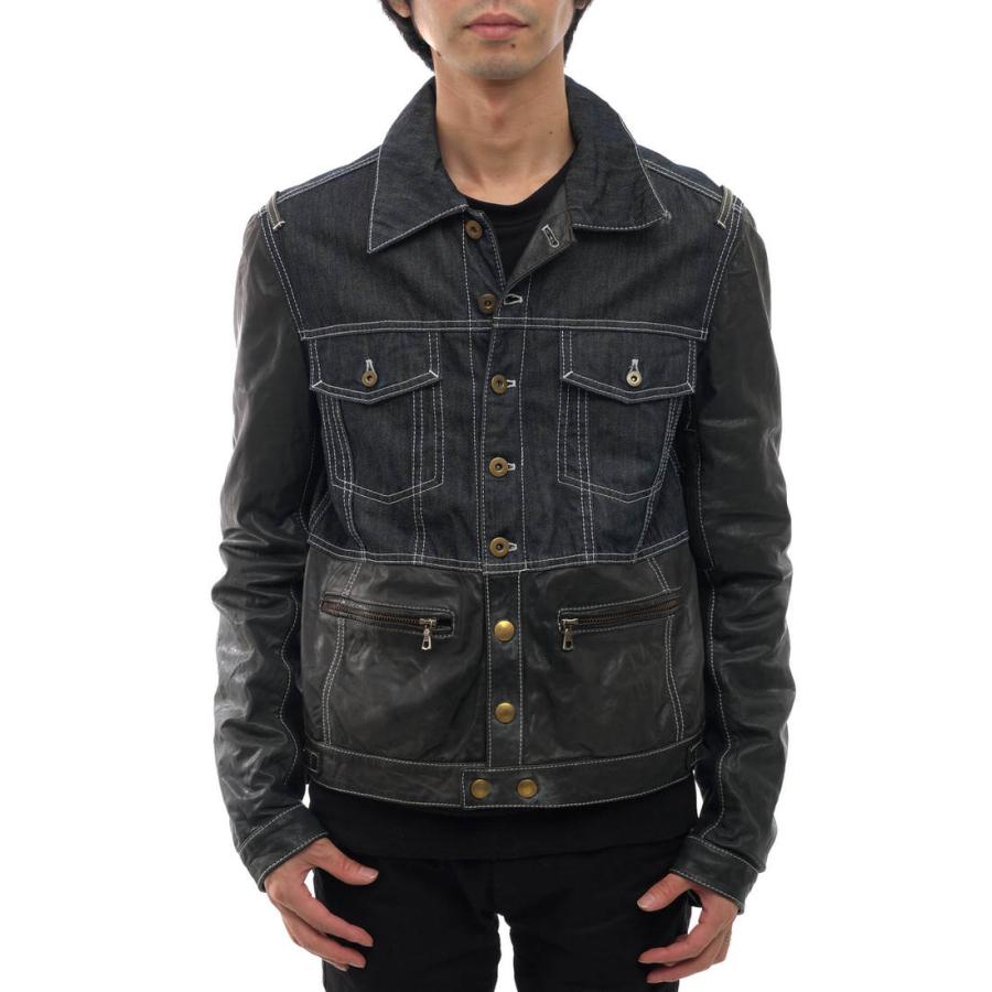 Artisan アルチザン トラッカージャケット 59 23bk80 羊革 袖レザー Gジャン デニム J2386 Desir Yahoo ショッピング店 通販 Yahoo ショッピング