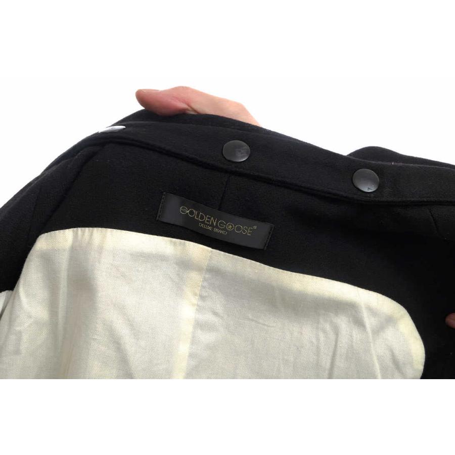 GOLDEN GOOSE（ゴールデングース） Pコート メルトン素材 : Desir