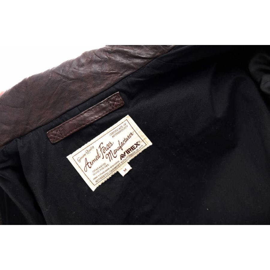 AVIREX アヴィレックス シングルライダース 6121007 シープスキン 羊革