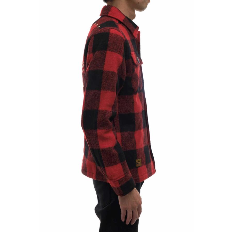 VANSON バンソン モーターサイクルジャケット 中綿 オンブレチェック XL VANSON バンソン モーターサイクルジャケット 中綿 オンブレチェック