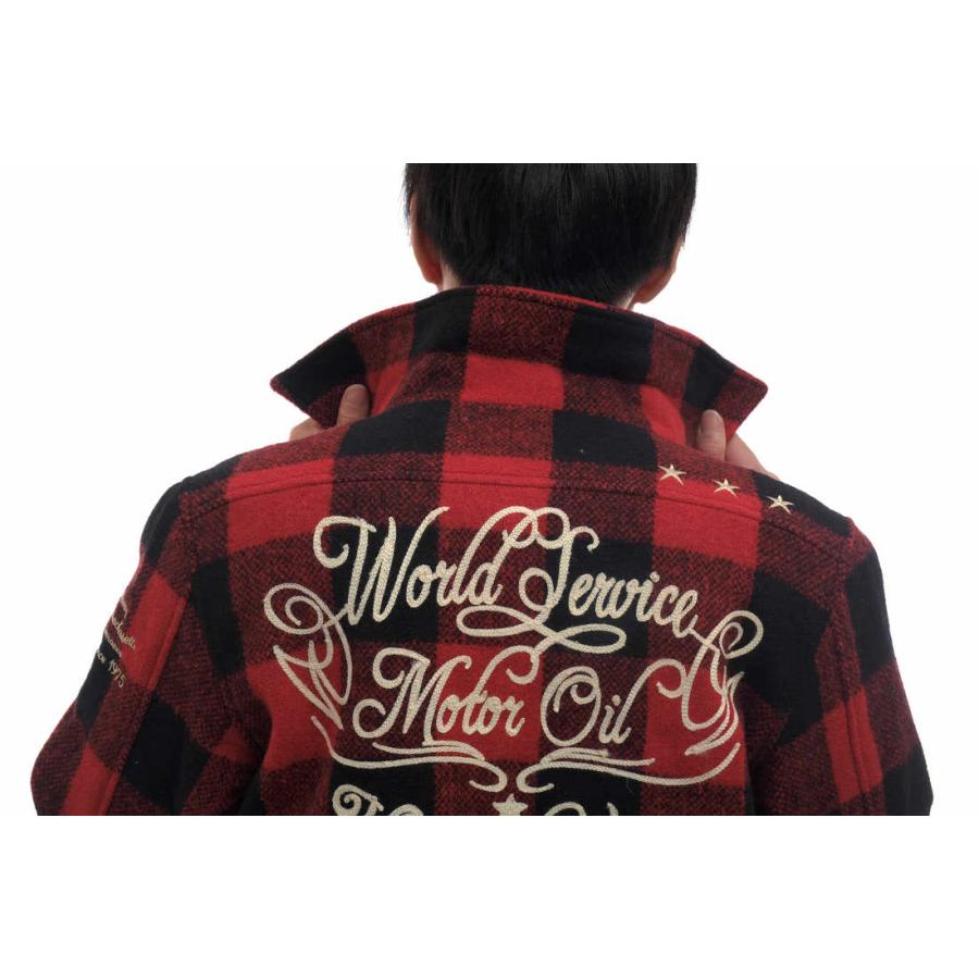 VANSON（バンソン） ジャケット NVSL-114 バッファローチェック柄