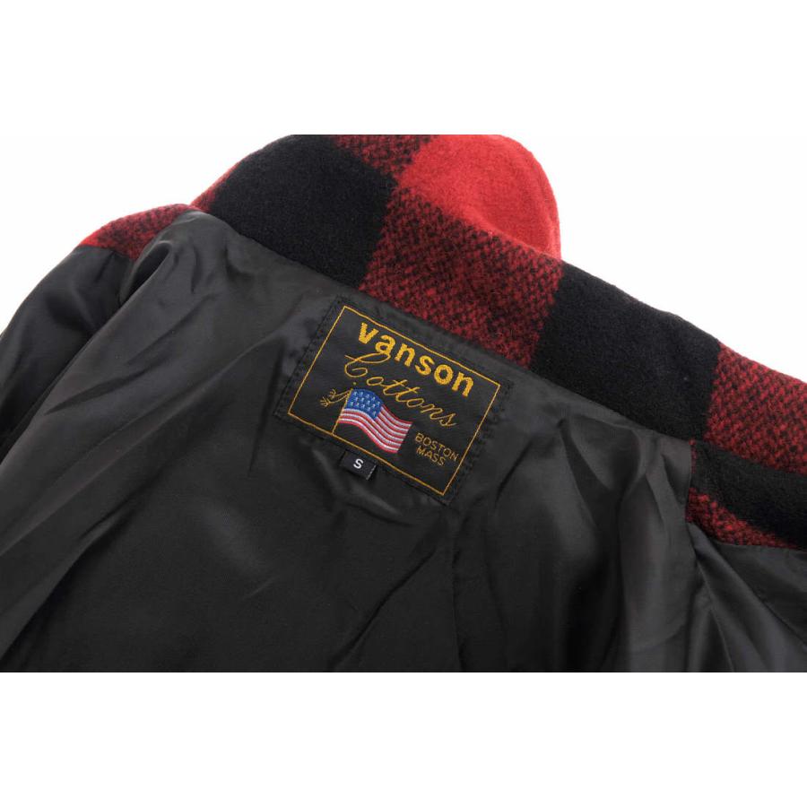 VANSON（バンソン） ジャケット NVSL-114 バッファローチェック柄