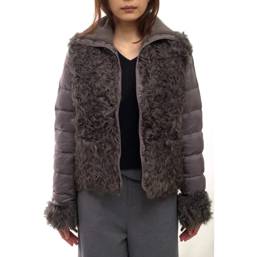MONCLER（モンクレール） ダウンジャケット IVRAIE カルガンラムファー 