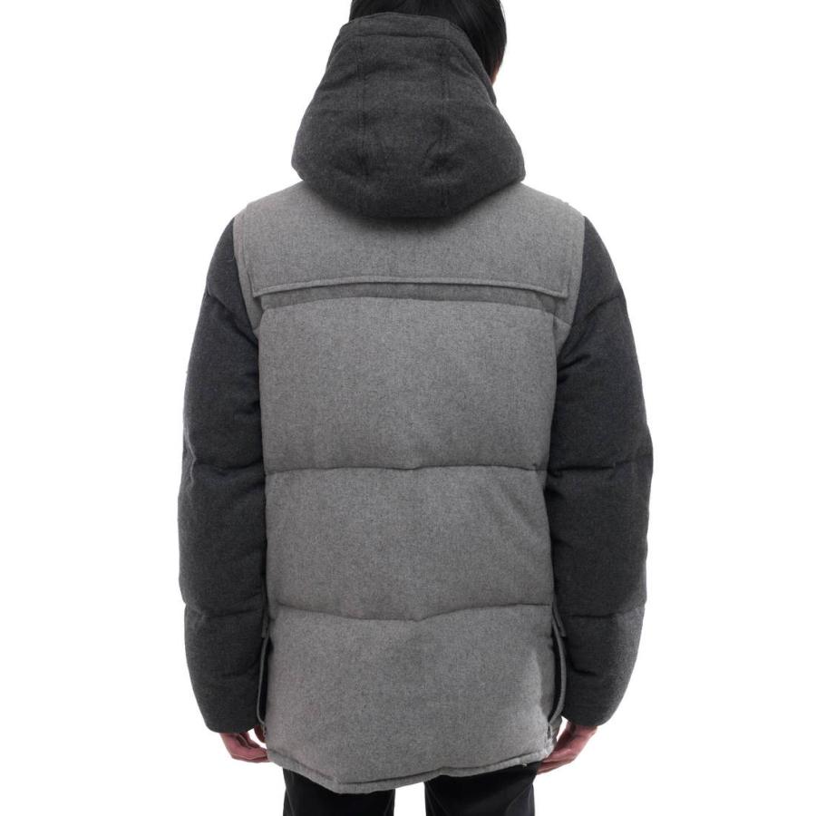 ○ケープハイツ Cape HEIGHTS ビームス BEAMS別注 ダウンジャケット Landis WOOL バイカラー フード付き 中綿 メンズ 【中古】 中古 Cape HEIGHTS ケープハイツ ダウンジャケット Landis WOOL ビームス