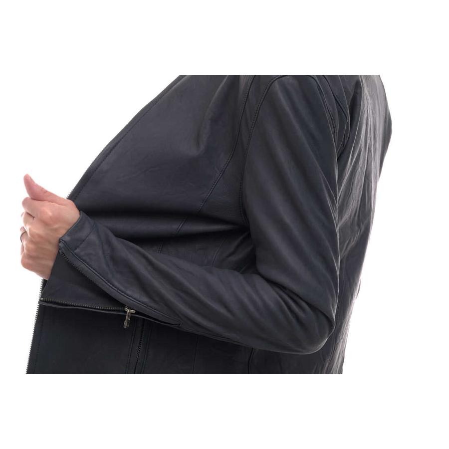 STUDIOUS ステュディオス シングルライダース G12030502 ラムレザー 羊