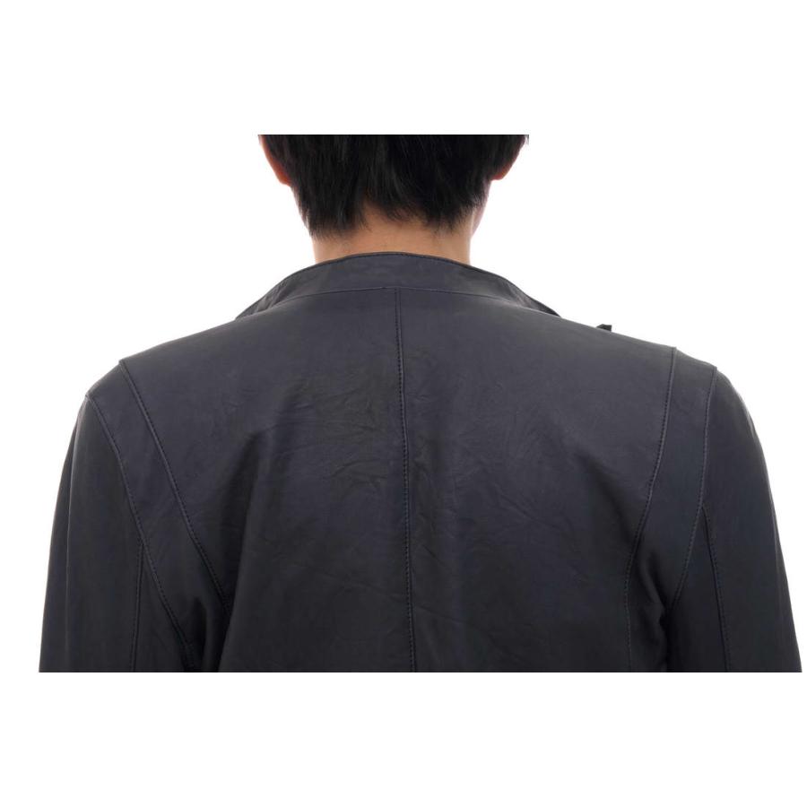 STUDIOUS ステュディオス シングルライダース G12030502 ラムレザー 羊