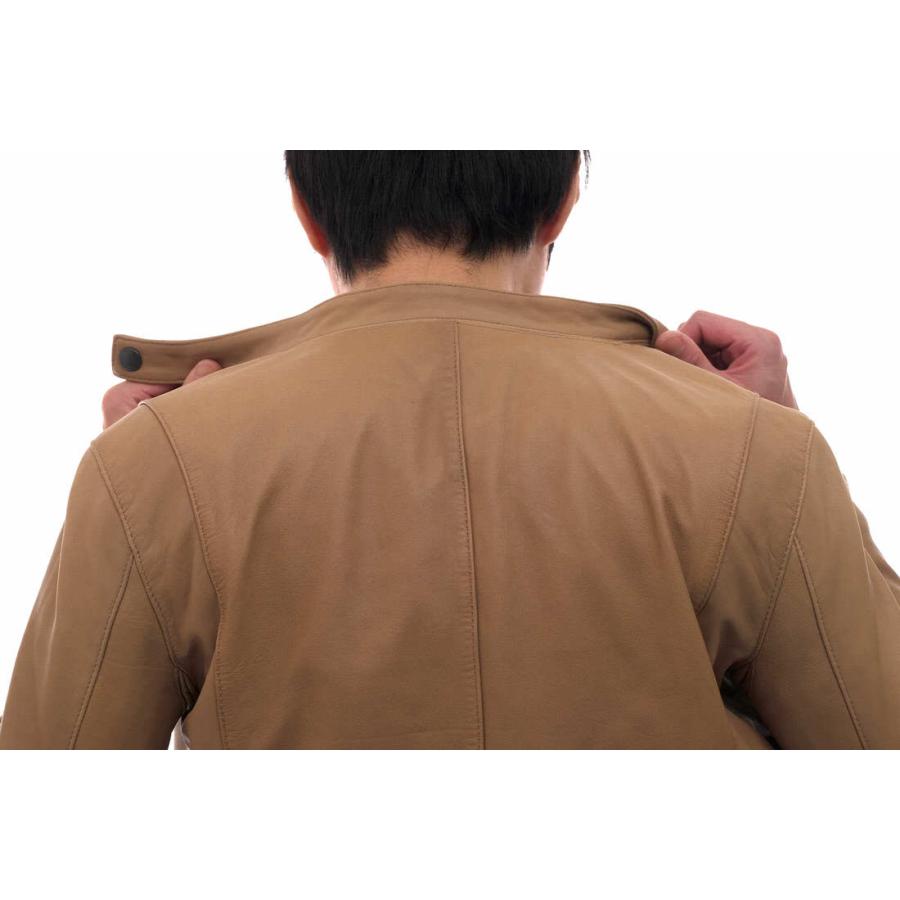 STUDIOUS ステュディオス ダブルライダース ST13-3-5-02 ラムレザー 羊