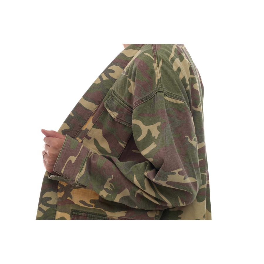 ○ユナイテッドアローズ UNITED ARROWS & SONS ＆サンズ シャツ 5525-211-0260 CAMO DAMAGE  SHIRT 迷彩・カモフラージュ柄   中古 UNITED ARROWS（ユナイテッドアローズ） シャツ 5525-211-0260 CAMO