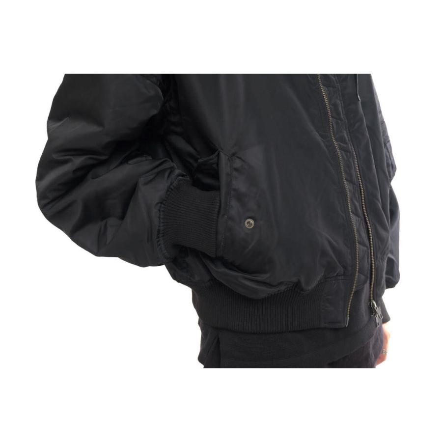 glamb（グラム） フライトジャケット GB17SP MN19 Big MA-1 リブ