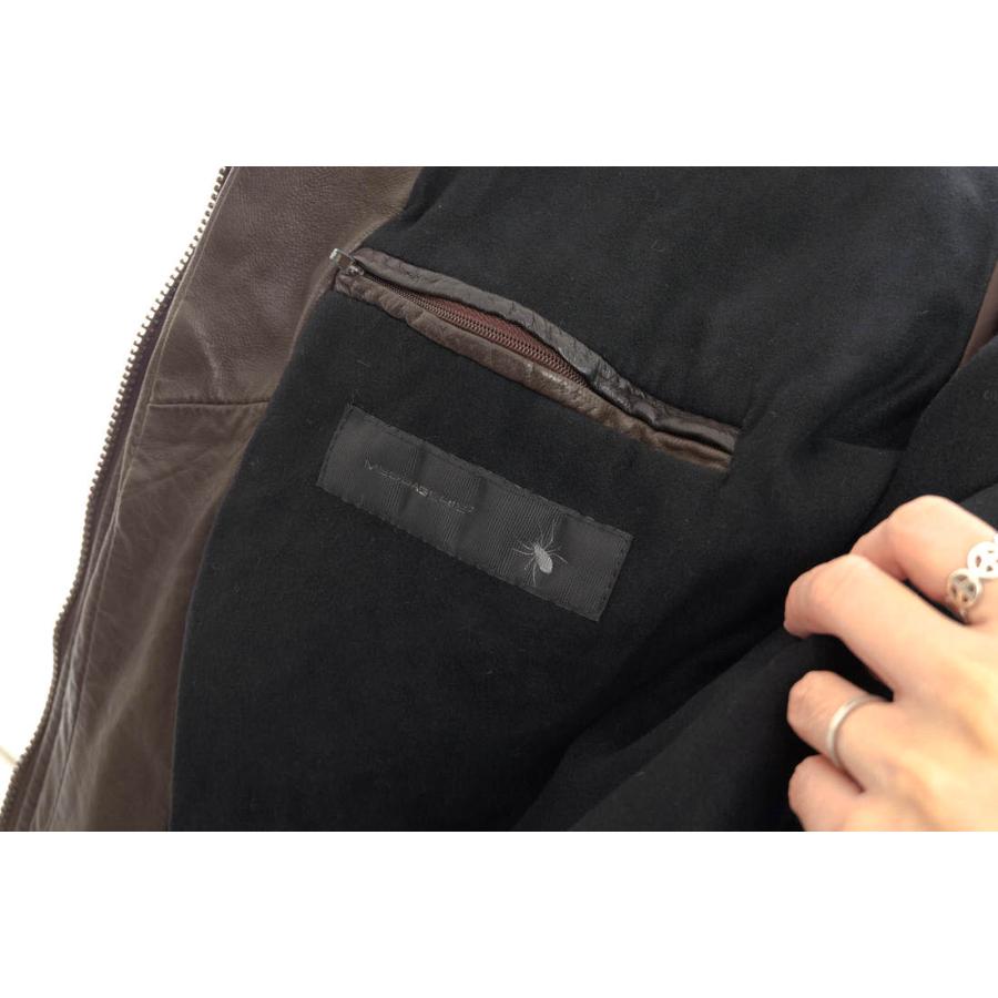 MESSAGERIE メッサジェリエ フライトジャケット ヴィンテージ加工 A-2