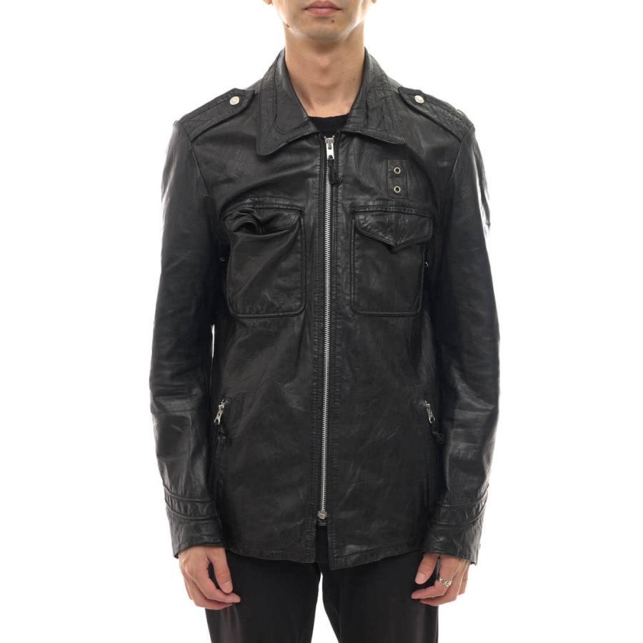 ○ショット Schott ラムレザー 羊革 シングルライダース 3161008 ミリタリー ヴィンテージ加工 メンズ 【中古】 中古 Schott ショット シングルライダース 3161008 ラムレザー 羊革