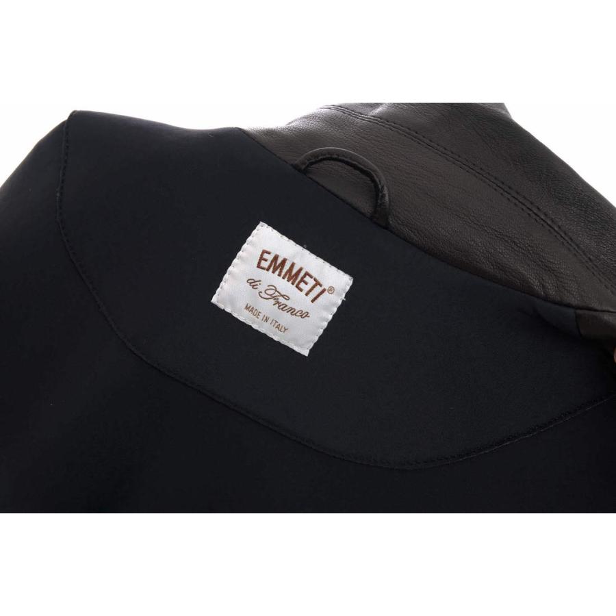 EMMETI エンメティ ダブルライダース ENRICO N.SILK 羊革 ラムレザー