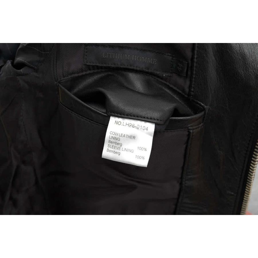 LITHIUM HOMME（リチウム オム） シングルライダース LH28-0104 牛革