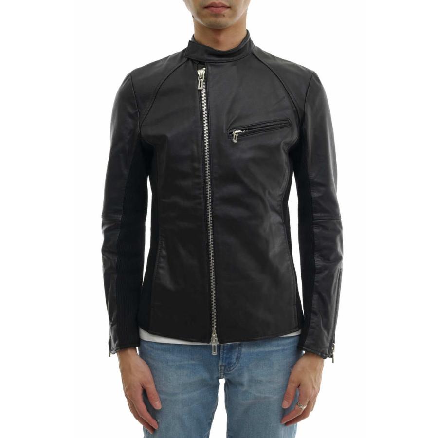 SHELLAC シェラック シングルライダース SSO-403 ゴートレザー 山羊革  