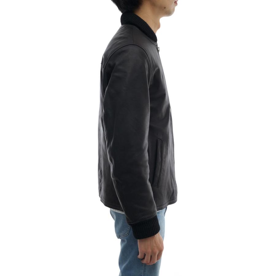 STIFF スティッフ シングルライダース 山羊革 ゴートスキン リブ