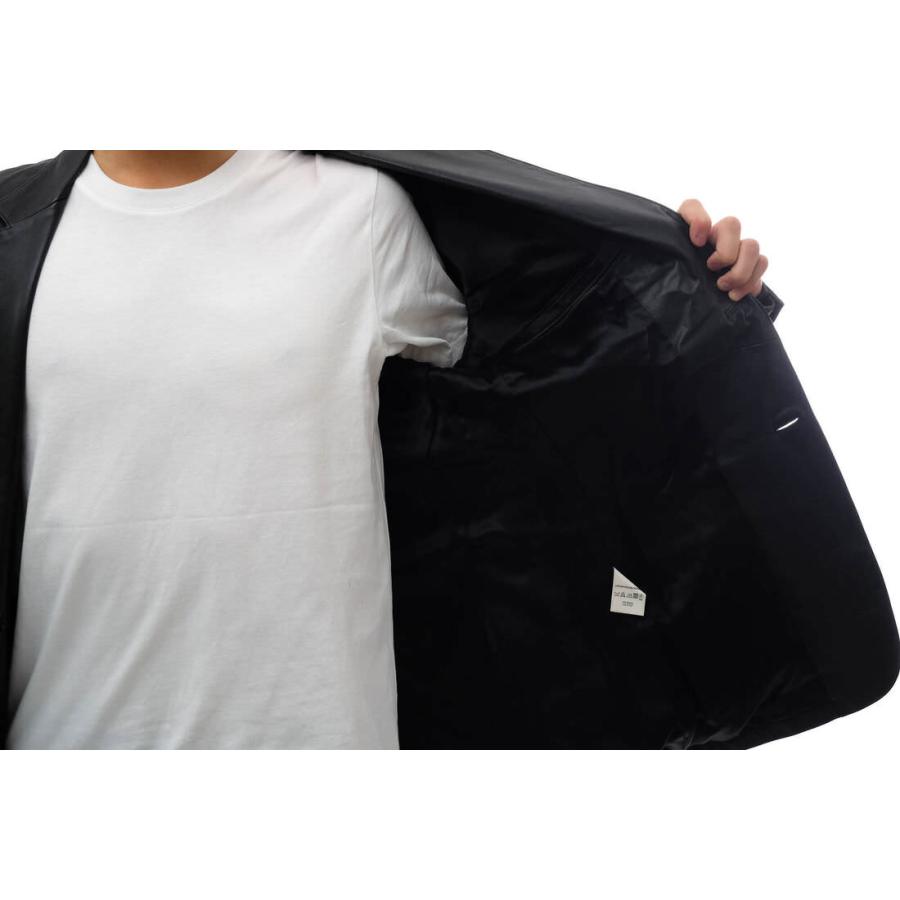 DKNY ディーケーエヌワイ テーラードジャケット 羊革 シープスキン