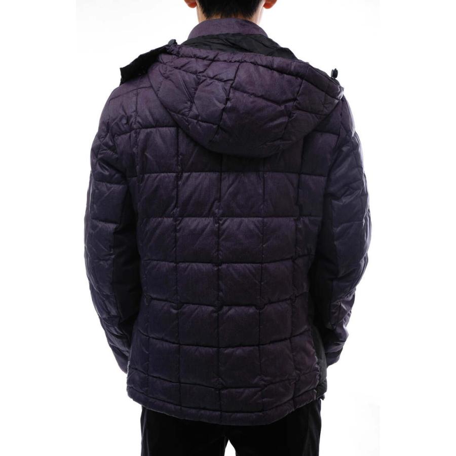 ○アルマーニジーンズ ARMANI JEANS  ブルゾン B07MT フード付き リバーシブル 中綿 メンズ 【中古】 中古 ARMANI JEANS アルマーニジーンズ ブルゾン B07MT フード付き