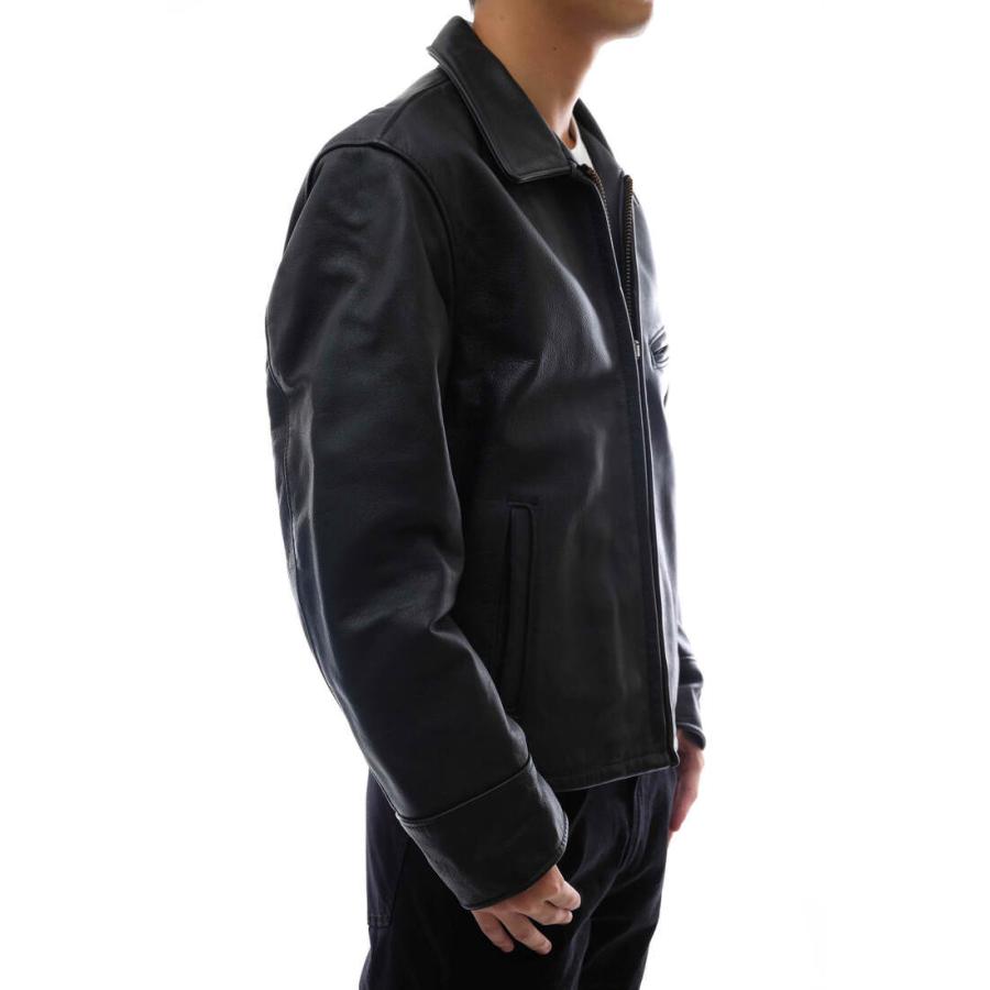 Schott 681 USA製 ウール裏地 シングル ライダースジャケット 38 Schott ショット シングルライダース 681 SINGLE RIDERS STEER