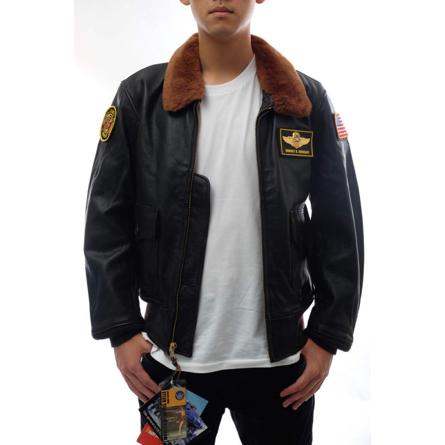 MORGAN モーガン フライトジャケット AL-607-P1-MC/G-1 JKT メンフィス 