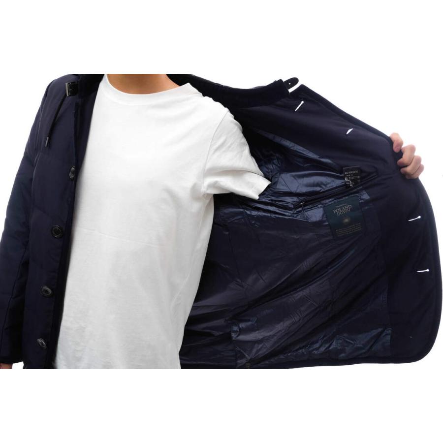 ナノユニバース 西川ダウン Nishikawa ノーカラー ジャケット M 西川ダウン(R)」アークティックダウン