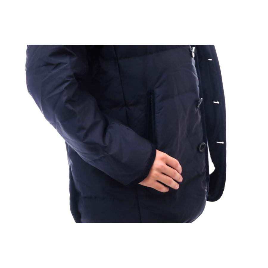 西川ダウン　ナノユニバース　ネイビー NANO universe（ナノ・ユニバース） 美品 × NISHIKAWA × 西川ダウン