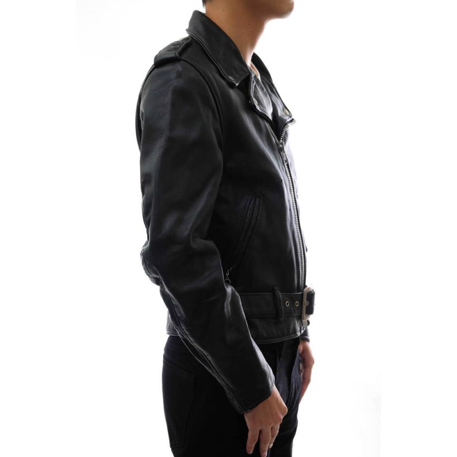 ○ショット Schott 米国産 ステアハイド 牛革 ダブルライダース 618 DOUBLE RIDERS STEER HIDE 定番 中綿 メンズ 【中古】 中古 Schott ショット ダブルライダース 618 DOUBLE RIDERS STEER HIDE 米