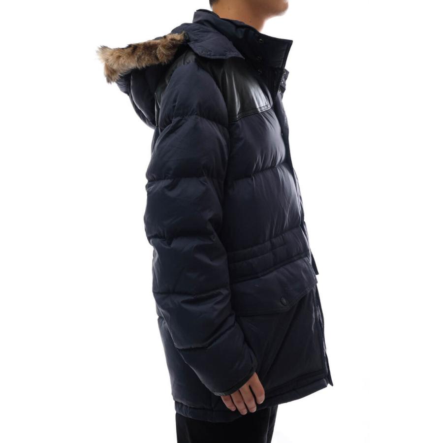 COACH（コーチ） ダウンジャケット F85822 牛革 ダウンコート フード