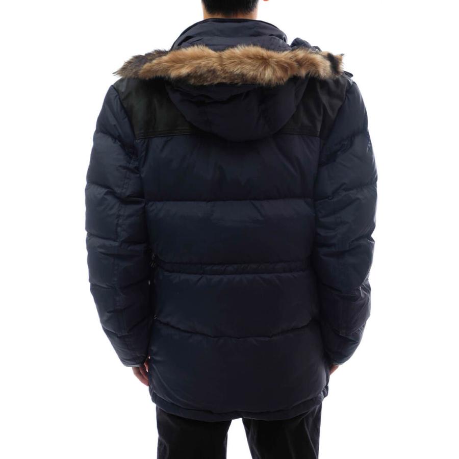 COACH（コーチ） ダウンジャケット F85822 牛革 ダウンコート フード