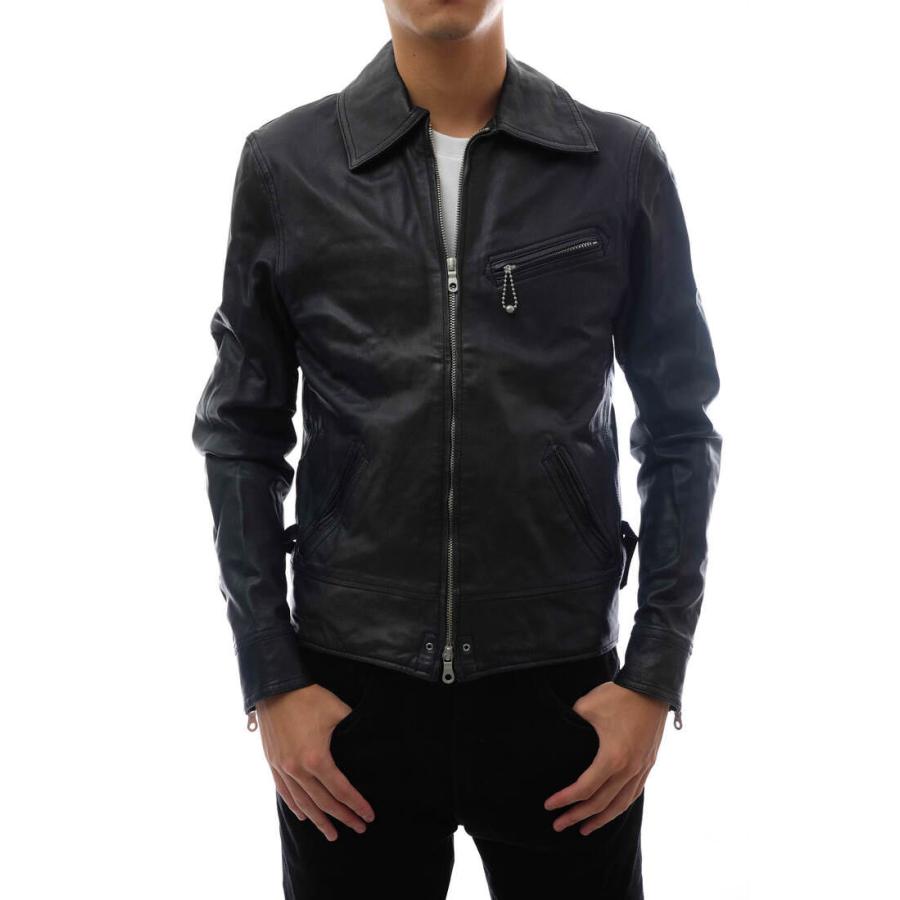 ○ティーエムティー TMT 山羊革 ゴートスキン シングルライダース TJK-F1002 内側ペイズリー柄 メンズ 【中古】 中古 TMT ティーエムティー シングルライダース TJK-F1002 山羊革 ゴート