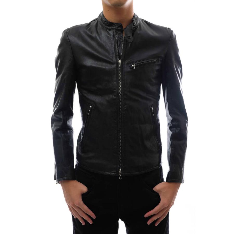 LITHIUM HOMME（リチウム オム） シングルライダース LH28-0104 牛革 