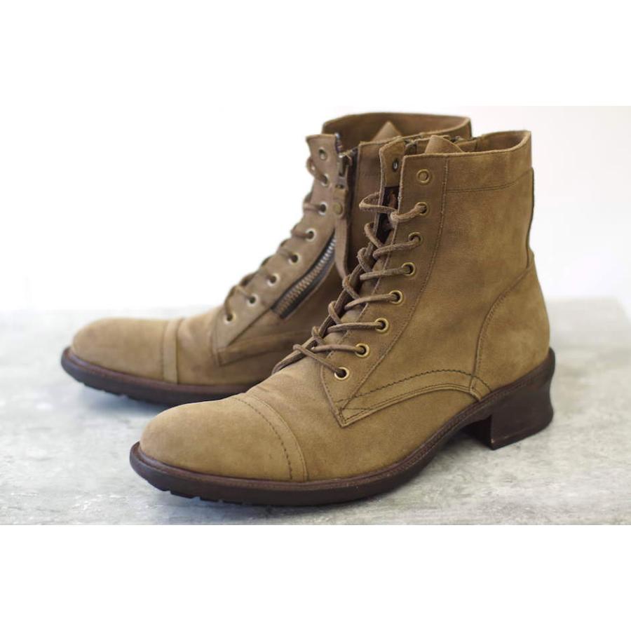 Alfredobannister アルフレッド バニスター ブーツ ダブルジップミリタリーブーツ サイドジップ S5605 Desir Yahoo ショッピング店 通販 Yahoo ショッピング