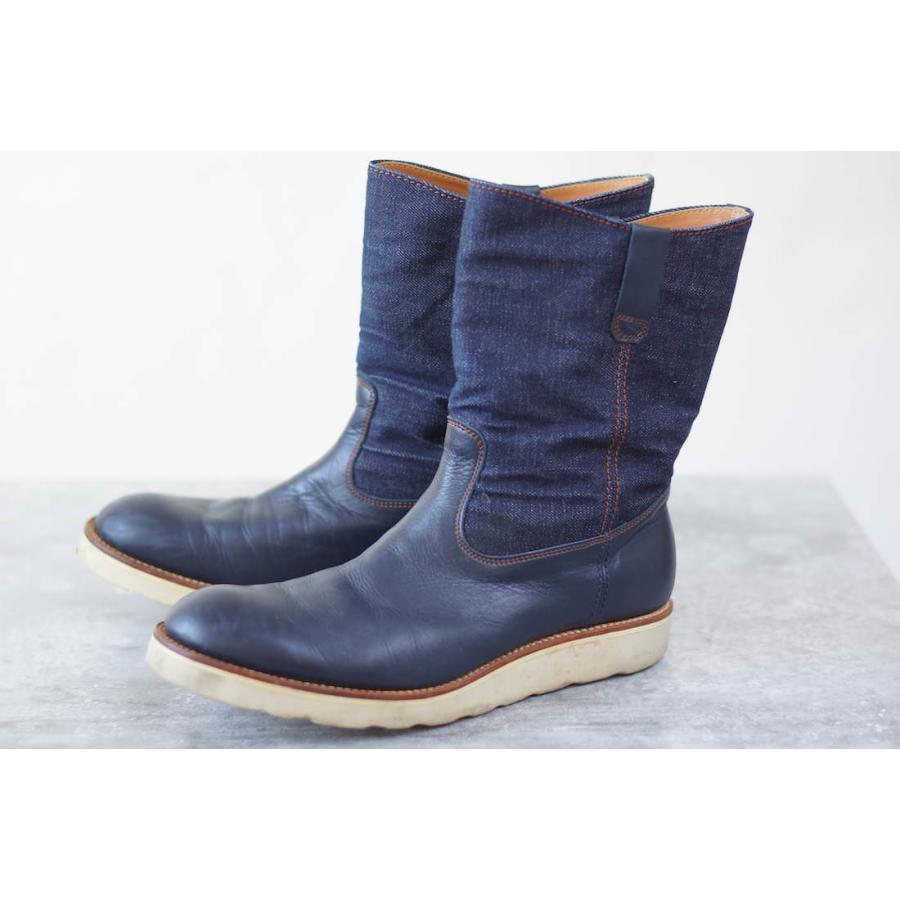 国内配送 Tenkumaru 天空丸 ブーツ ペコスブーツ 伊東製靴店 デニム 安い Clearchannel Com Br