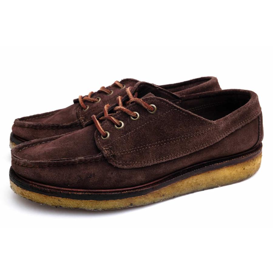 Yuketen ユケテン デッキシューズ Angler Moc With Crepe Wedge Sole アングラーモック 牛革 クレープソール モックトゥ 定番 S6576 Desir Yahoo ショッピング店 通販 Yahoo ショッピング