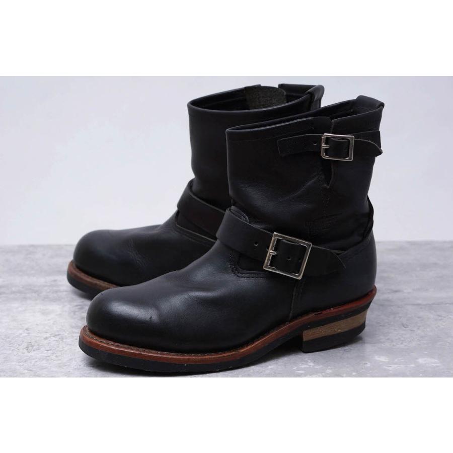 REDWINGレッドウイング 8182 7.5Dショートエンジニアブーツブラック 