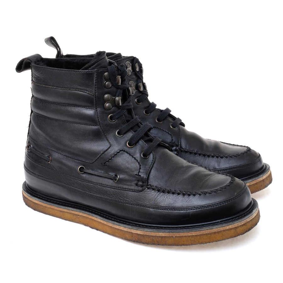 BOTTEGA VENETA ボッテガヴェネタ レースアップブーツ カーフ 牛革  