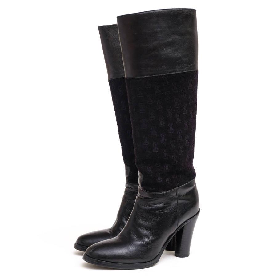 SARTORE サルトル ロングブーツ コンビ素材 : Desir Yahoo  