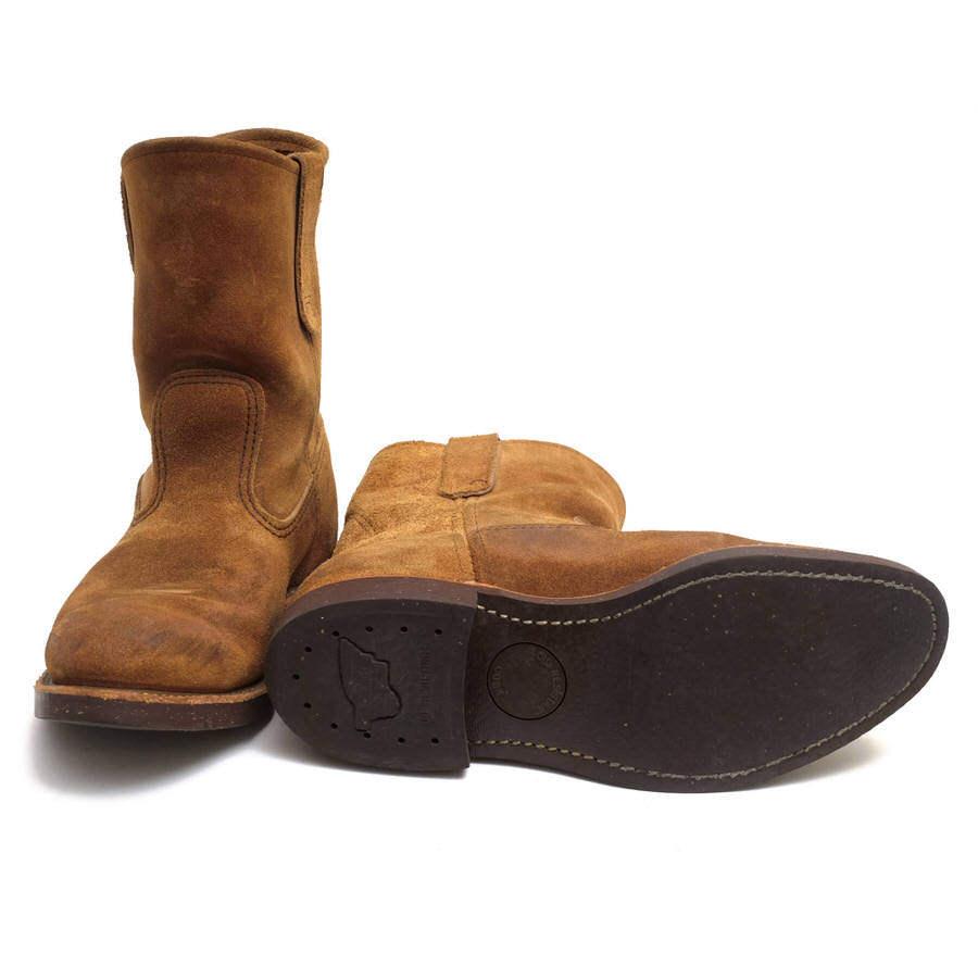 RED WING ã¬ããã¦ã£ã³ã° ãã³ã¹ãã¼ã 8188 PECOS HAWTHORNE MULESKINNER ãã¥ã¼ã«ã¹ããã¼ ã©ãã¢ã¦ãã¬ã¶ã¼ ã°ããã¤ã¤ã¼ã¦ã§ã«ãè£½æ³ :s9131