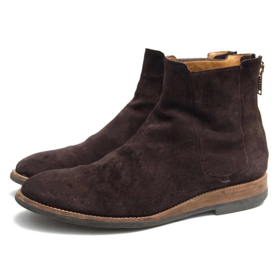 Paul Smith ポールスミス バックジップブーツ L368 牛革 : Desir Yahoo 