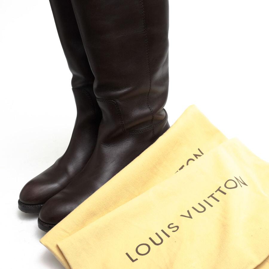 Louis Vuitton ヴィトン ロングブーツ モノグラム柄 乗馬ブーツ