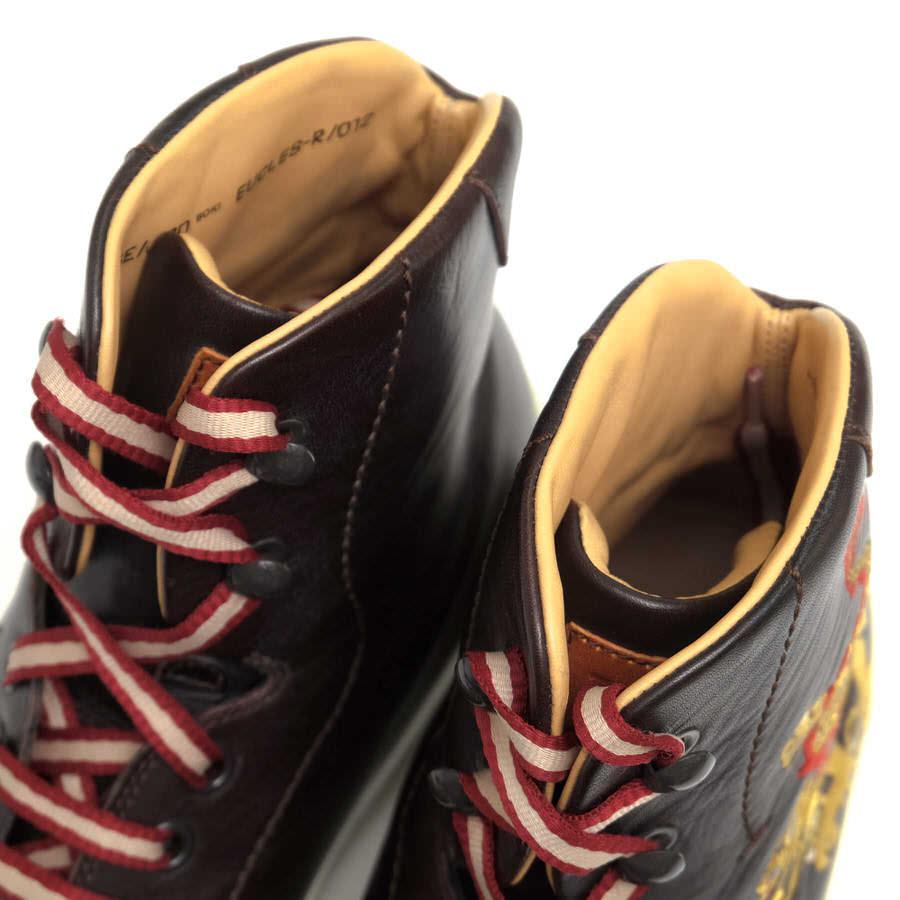 Bally （バリー）Hedern ハイカットスニーカー シューズ BALLY (バリー) ニット 異素材 ハイカットスニーカー BY6228451