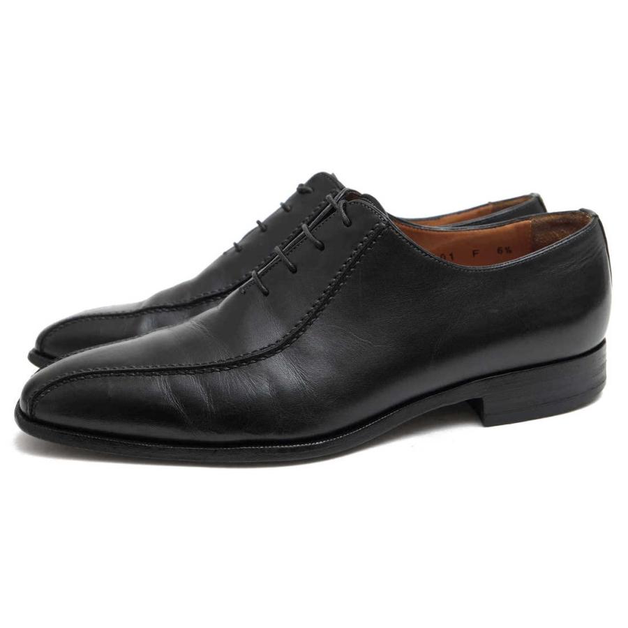 サントーニ／Santoni シューズ ビジネスシューズ 靴 ビジネス メンズ 男性 男性用レザー 革 本革 ブラック 黒  6804 01  スワールトゥ レザーソール マッケイ製法 SANTONI（サントーニ） ビジネスシューズ 6804 01 牛革 カーフ