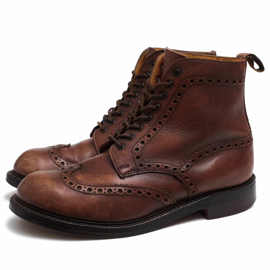 Paul Smith ポールスミス レースアップブーツ 9761 1294 牛革 カーフ ウイングチップ カントリーブーツ ウイングチップ グッドイヤーウェル T0433 Desir Yahoo ショッピング店 通販 Yahoo ショッピング