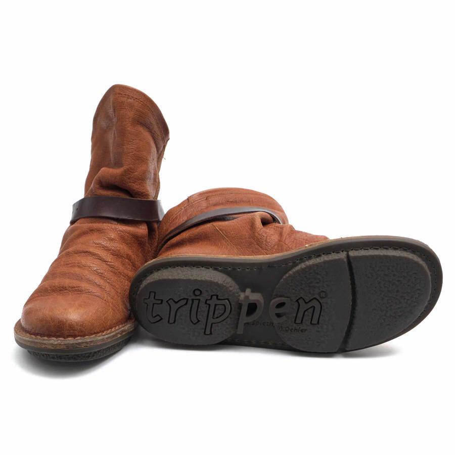 trippen（トリッペン） ショートブーツ BOMB ボム 牛革 シボ革